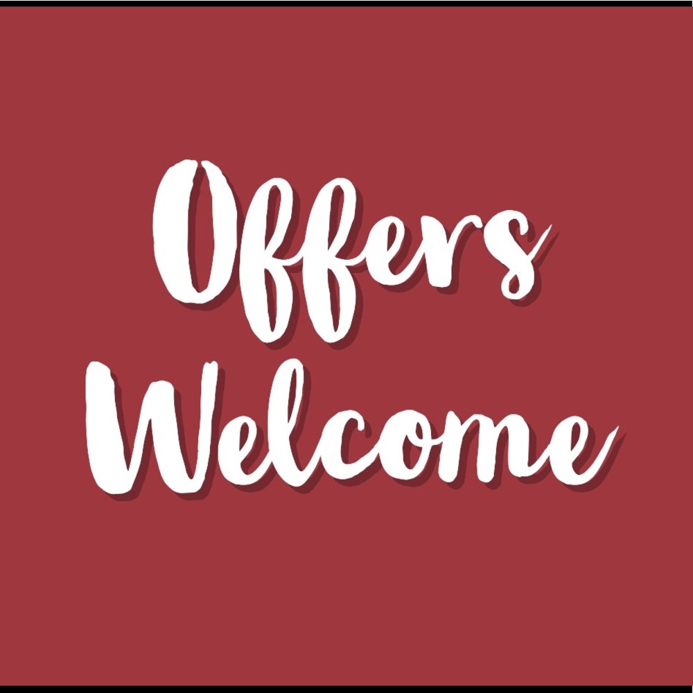 Open to Reasonable Offers